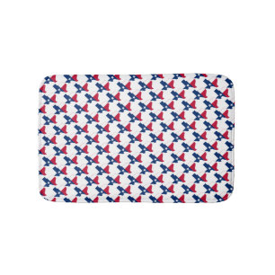TEXAS MAP Lone Star Staat Decorative Badematte