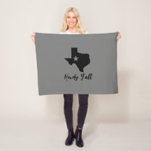 Texas Map Lone Star Staat Howdy Y'all