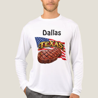 Texas Men's Bella+Canvas Langarmshirt Tri-Blend Shirt