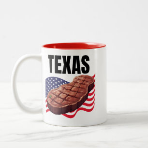 Texas Mug à deux tons