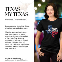 Texas My Texas Damen Tri-Blend-Shirt