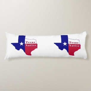 Texas National Flag Map Seitenschläferkissen