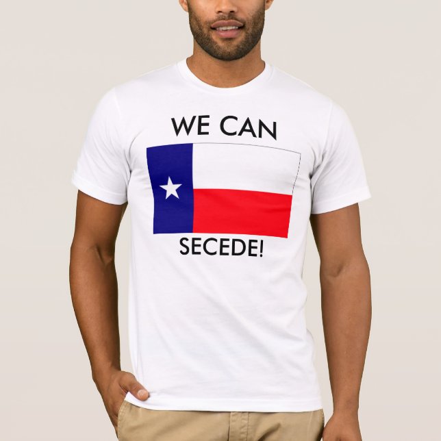 Texas-Nationalist T-Shirt (Vorderseite)