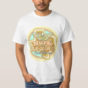 Texas Nurse Caduceus  T-Shirt