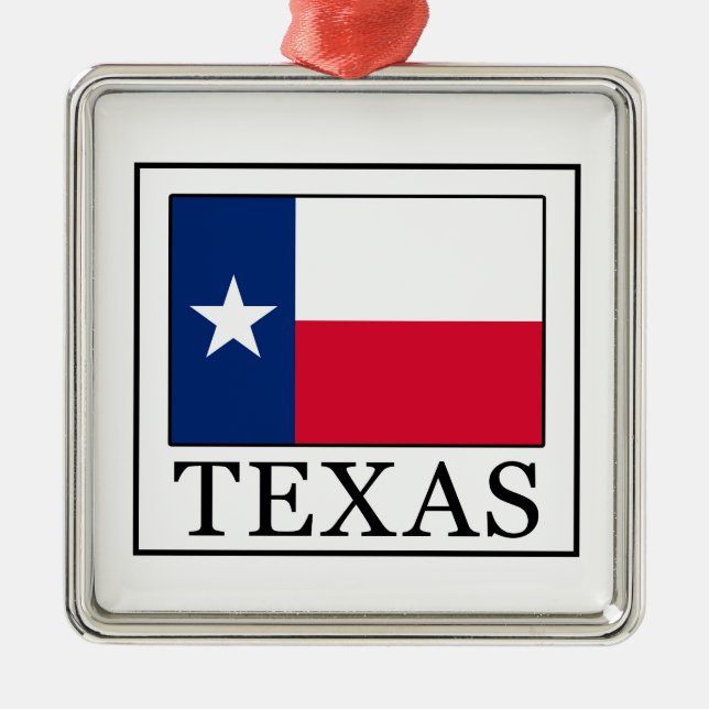 Texas Ornament Aus Metall (Vorne)