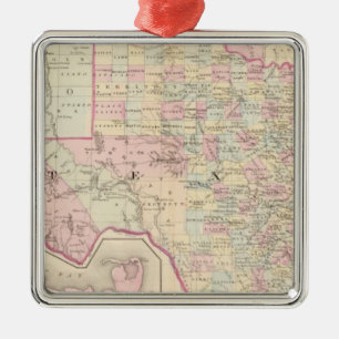 Texas Ornament Aus Metall