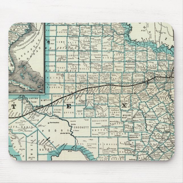Texas Pacific Railway Mousepad (Vorne)