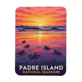 Texas Padre Island National Seashore Magnet