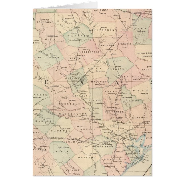 Texas, partie est (Devant)