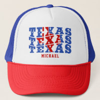 Texas Patriotic Staat Liebe USA Individuelle Name