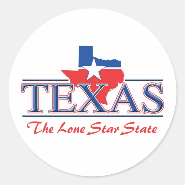 Texas Patriotic Stickers (Vorderseite)