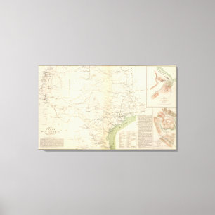 Texas, Pint Nanometer Leinwanddruck