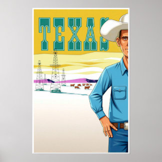 Texas Plakat