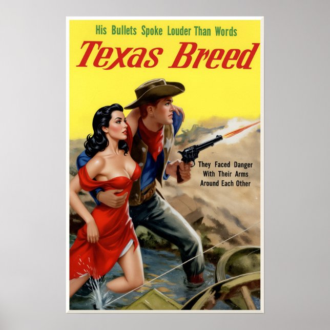 Texas-Plakat Poster (Vorne)