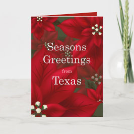 Texas Poinsettia Froher Festtage Weihnachten