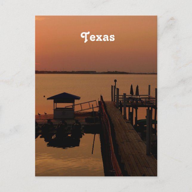 Texas Postkarte (Vorderseite)
