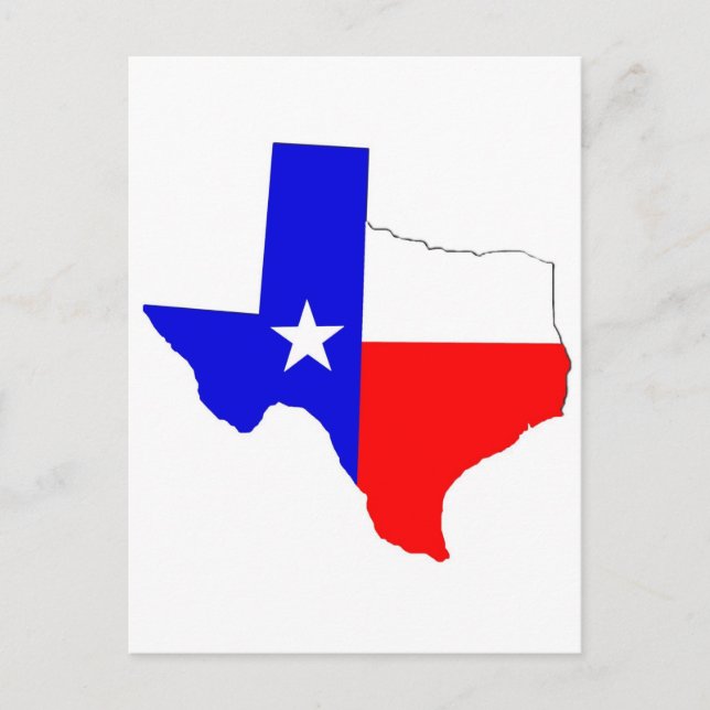 Texas Pride Postkarte (Vorderseite)