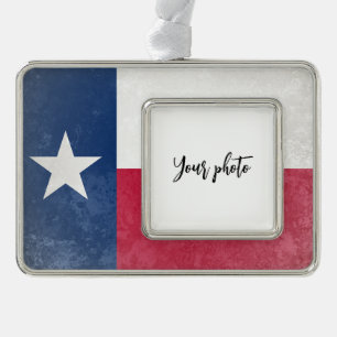 Texas Rahmen-Ornament Silber