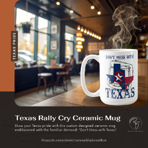 Texas Rally Cry Keramikbecher Kaffeetasse