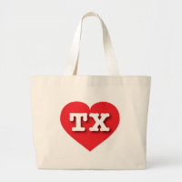 Texas Red Heart - I Liebe TX