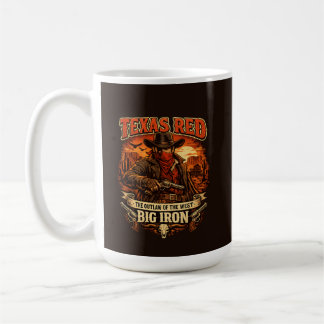 Texas Red – Legendäres Outlaw-Cowboy-Western-Desig Kaffeetasse