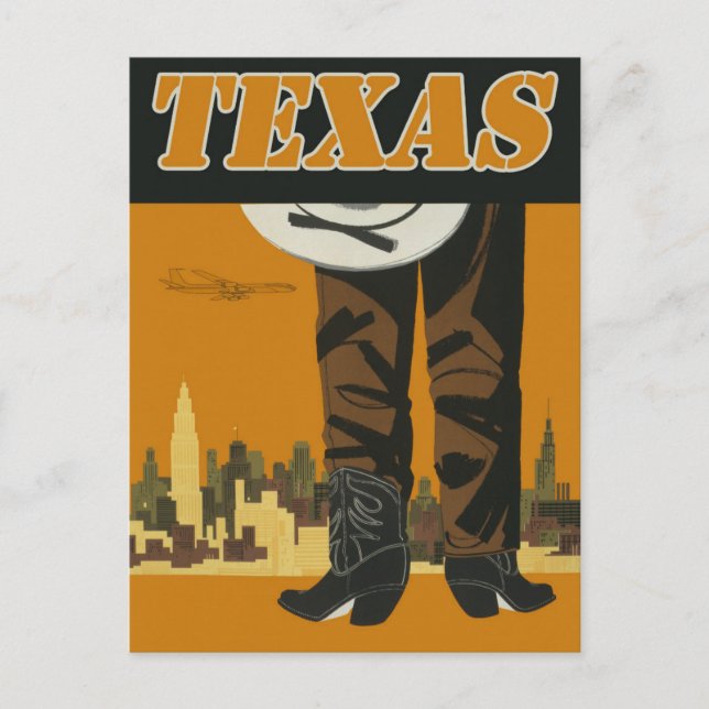 TEXAS Reisepostkarte Postkarte (Vorderseite)