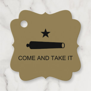 Texas Revolution Flag, Texische Miliz 1835 Gefalle Geschenkanhänger