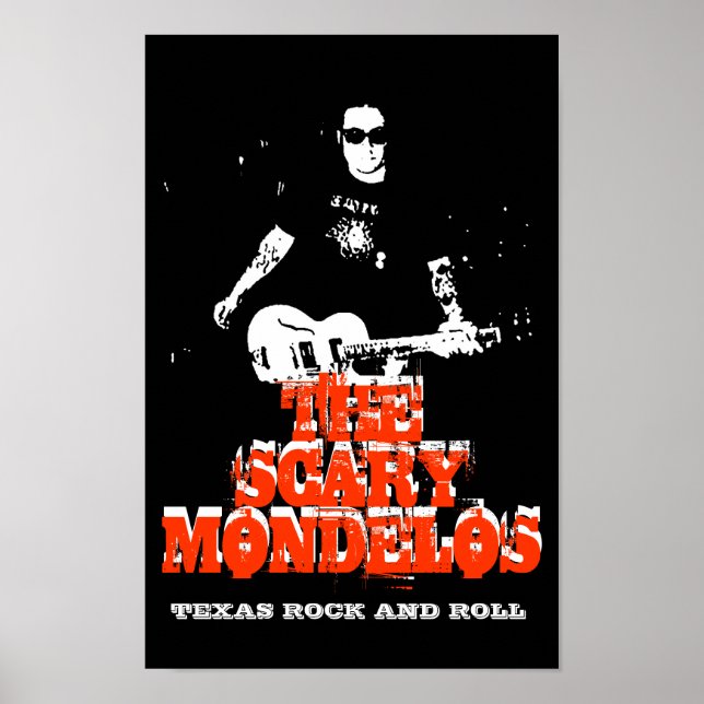 Texas Rock and Roll Poster (Vorne)