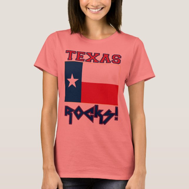 Texas Rocks! T-Shirt (Vorderseite)