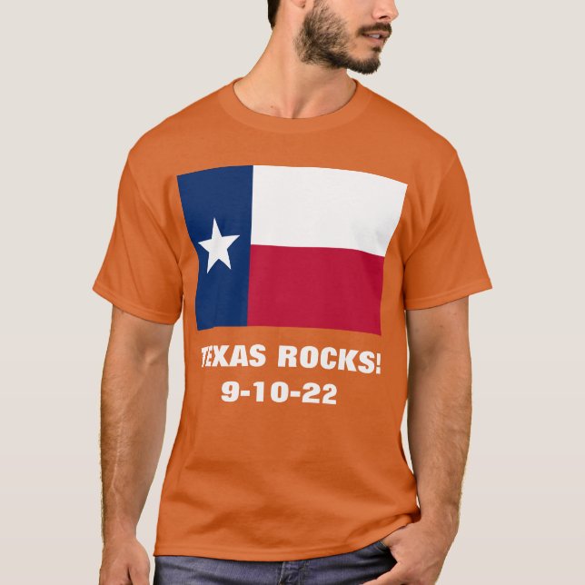 TEXAS ROCKS T-Shirt (Vorderseite)