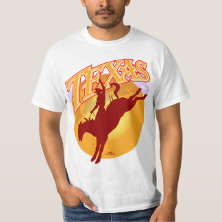 Texas-Rodeosonnenaufgang-Shirt F/B T-Shirt