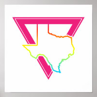 Texas-Rosa-Dreieck