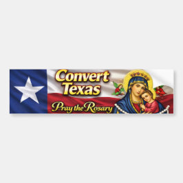 Texas-Rosenkranz-Aufkleber umwandeln Autoaufkleber
