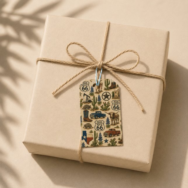 Texas Route 66 Geschenkpfad Geschenkanhänger (Von Creator hochgeladen)