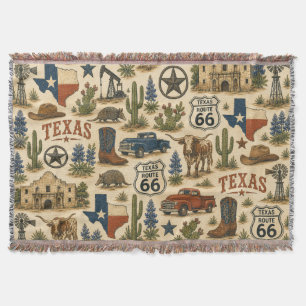 Texas Route 66 Trailside-Komfort Decke