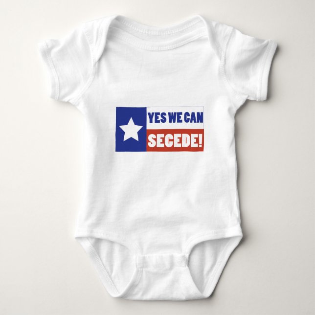 Texas Secede Baby Strampler (Vorderseite)