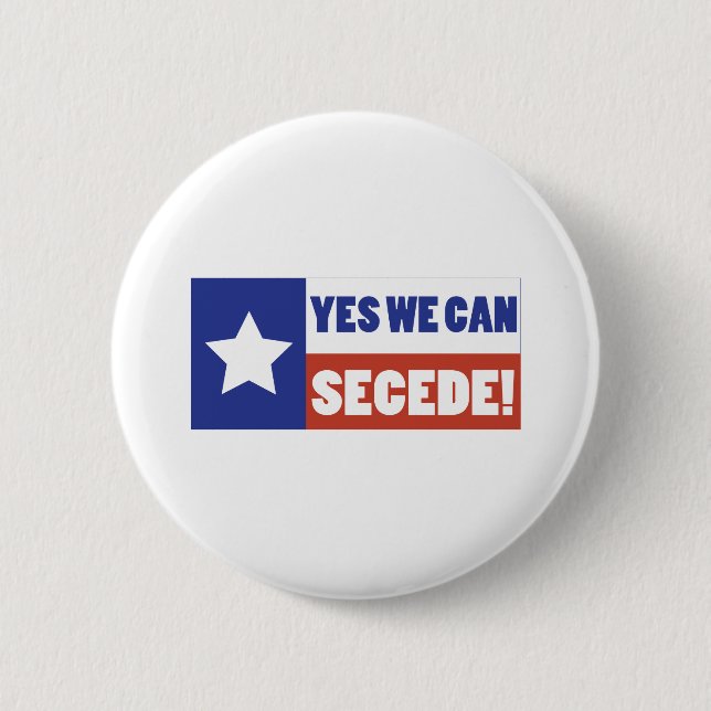 Texas Secede Button (Vorderseite)