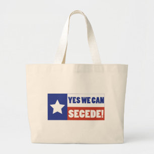 Texas Secede Jumbo Stoffbeutel