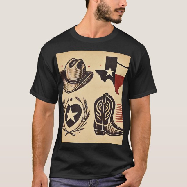 Texas segne dein Herz T-Shirt (Vorderseite)