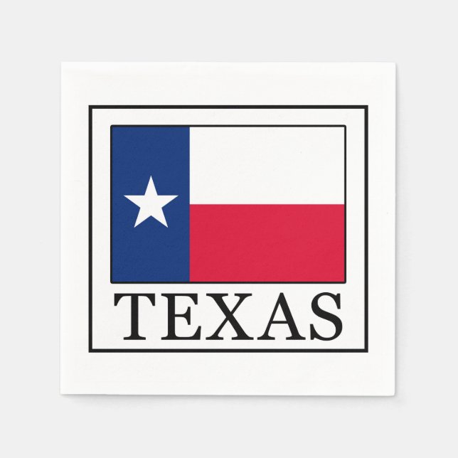 Texas Serviette (Vorderseite)