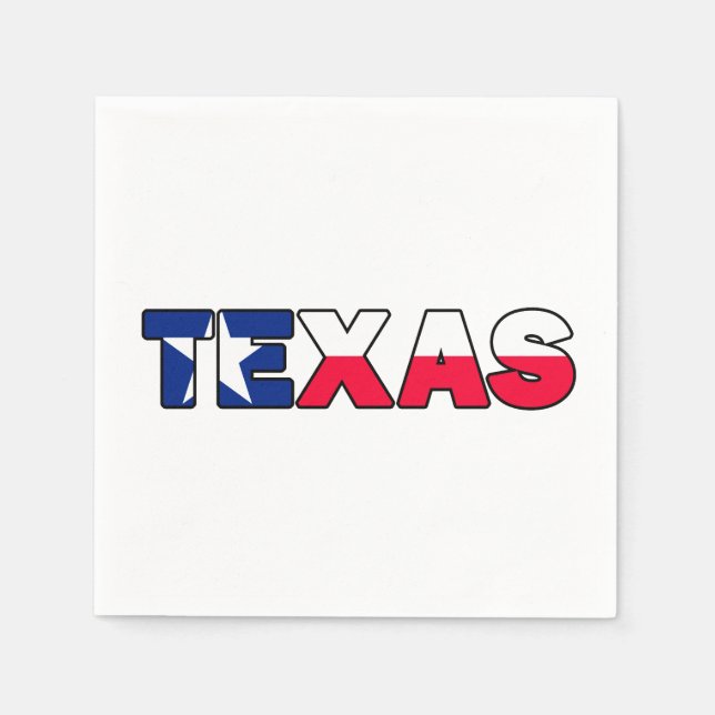 Texas Serviette (Vorderseite)