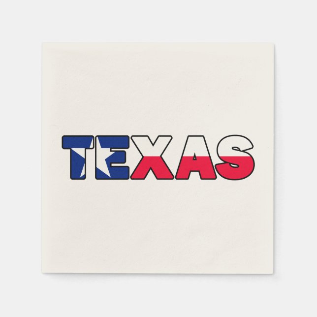 Texas Serviette (Vorderseite)