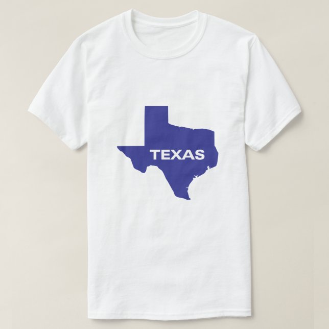 Texas-Silhouette T-Shirt (Design vorne)