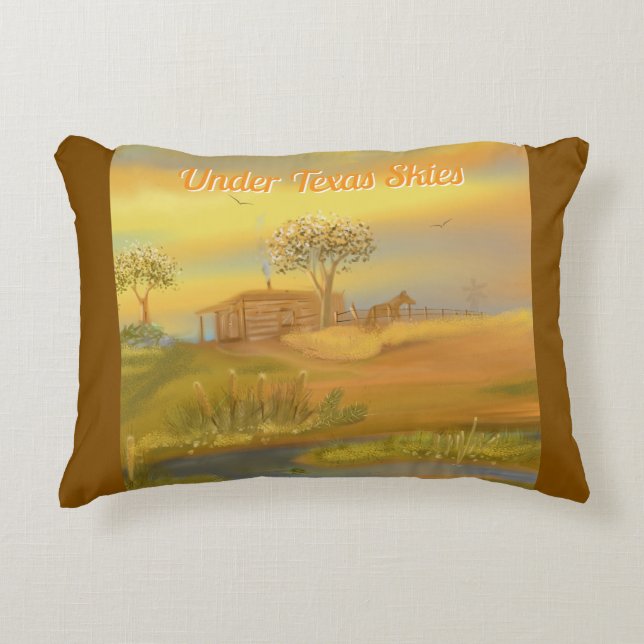 Texas Skies Coussin Accent (Devant)