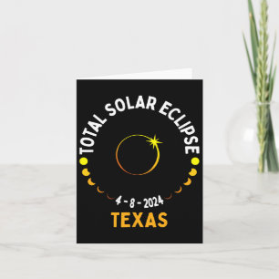 Texas Solar Eclipse 2024 Party Gesamtübersicht USA Karte