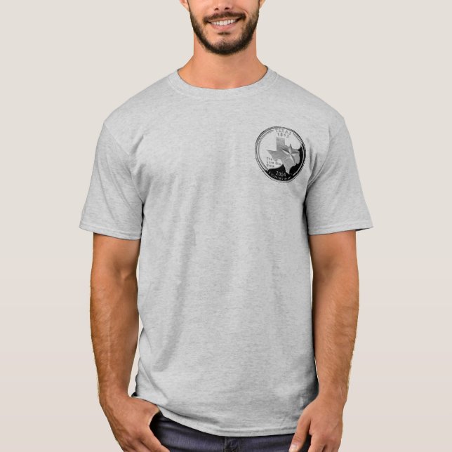 Texas-Staat des Verstandes T-Shirt (Vorderseite)