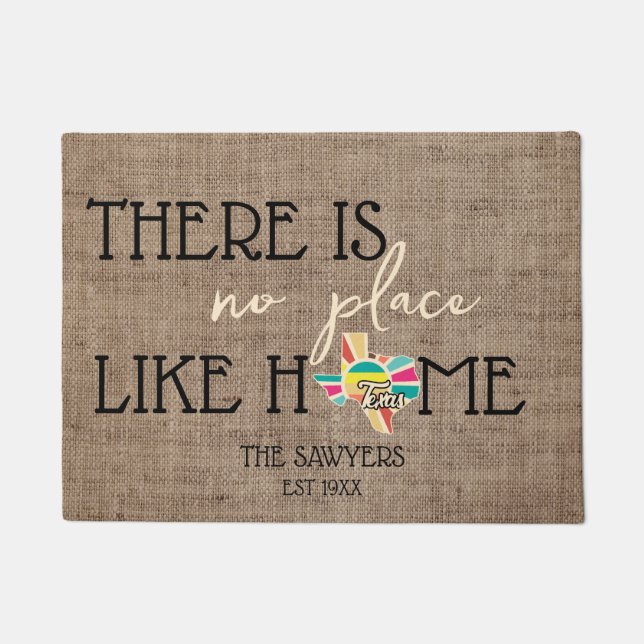 Texas Staat Fußmatte (Vorderseite)