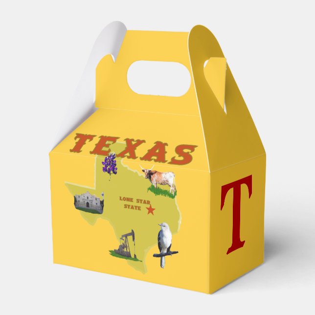 Texas-Staat Geschenkschachtel (Vorderseite)