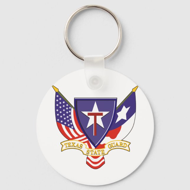 Texas Staat Guard Schlüsselanhänger (Vorderseite)
