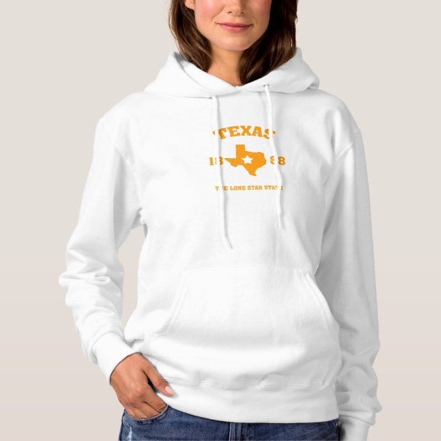 Texas Staat Hoodie (Vorderseite)